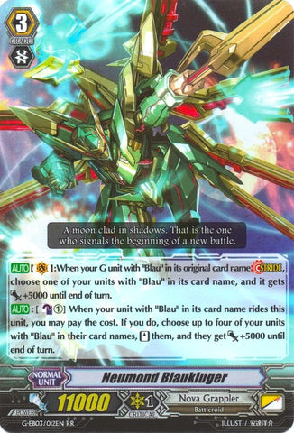 Neumond Blaukluger (G-EB03/012EN) [The GALAXY STAR GATE]
