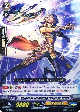 Knight of Trembling Prowess, Druis (PR/0311EN) [Promo Cards]