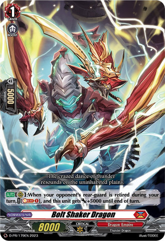 Bolt Shaker Dragon (D-PR/179EN) [D Promo Cards]