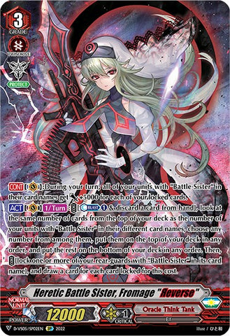 Heretic Battle Sister, Fromage "Reverse" (D-VS05/SP02EN) [V Clan Collection Vol.5]