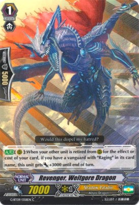 Revenger, Weitgore Dragon (G-BT09/058EN) [Divine Dragon Caper]
