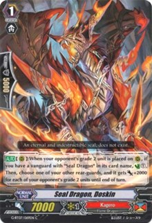 Seal Dragon, Doskin (G-BT07/069EN) [Glorious Bravery of Radiant Sword]