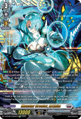 Monster Creator, Arkhite (D-BT08/FFR05EN) [Minerva Rising]