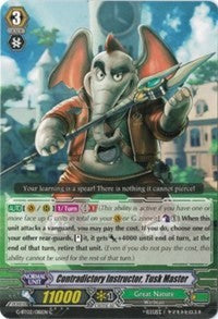 Contradictory Instructor, Tusk Master (G-BT02/081EN) [Soaring Ascent of Gale & Blossom]