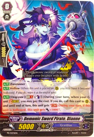 Demonic Sword Pirate, Dianne (PR/0276EN) [Promo Cards]