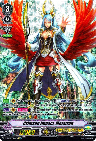 Crimson Impact, Metatron (V-EB03/OR01EN) [ULTRARARE MIRACLE COLLECTION]