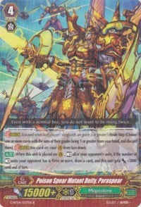 Poisonear Mutant Deity, Paraspear (G-BT04/037EN) [Soul Strike Against the Supreme]
