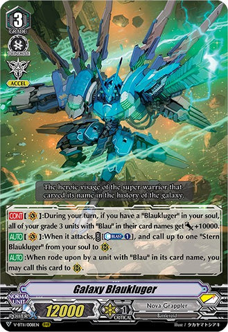 Galaxy Blaukluger (V-BT11/008EN) [Storm of the Blue Cavalry]
