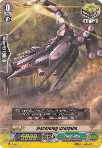 Machining Scorpion (PR/0363EN) [Promo Cards]