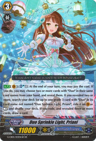 Duo Sprinkle Light, Priani (White) (G-CB05/013EN W) [Prismatic Divas]