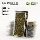Grass Tufts: Tufts- Dry Green 2mm- Wild
