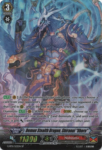 Demon Stealth Dragon, Shiranui "Oboro" (G-BT11/S22EN) [Demonic Advent]