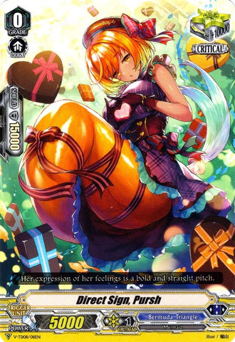 Direct Sign, Pursh (V-TD08/011EN) [Schokolade Melody]