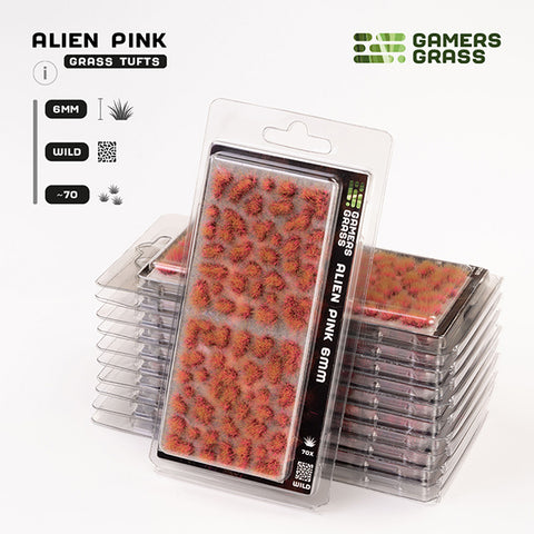 Alien Tufts: Pink 6mm- Wild