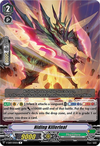 Hiding Killerleaf (V-EB09/030EN) [The Raging Tactics]