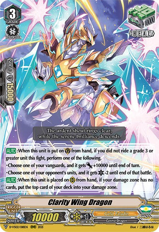 Clarity Wing Dragon (D-VS02/018EN) [V Clan Collection Vol.2]
