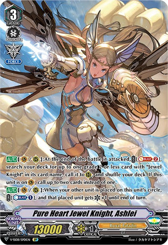 Pure Heart Jewel Knight, Ashlei (V-SS08/SP01EN) [Clan Selection Plus Vol.2]