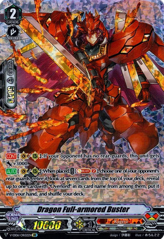 Dragon Full-armored Buster (V-EB06/OR02EN) [Light of Salvation, Logic of Destruction]
