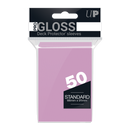 Ultra PRO: Standard 50ct Sleeves - PRO-Gloss (Pink)