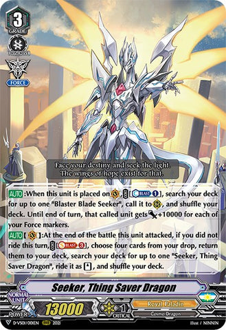 Seeker, Thing Saver Dragon (D-VS01/001EN) [V Clan Collection Vol.1]