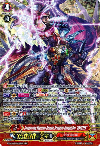 Conquering Supreme Dragon, Dragonic Vanquisher "VBUSTER" (G-RC02/022EN) [Revival Collection]