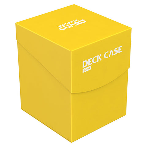 Deck Case: 100+ Standard Size- Yellow