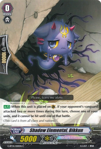 Shadow Elemental, Bikkun (G-BT14/100EN) [Divine Dragon Apocrypha]