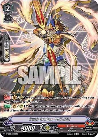 Swift Archer, FUSHIMI (V-CS01/005EN) [Q4 vs. AL4]
