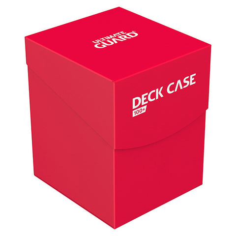 Deck Case: 100+ Standard Size- Red