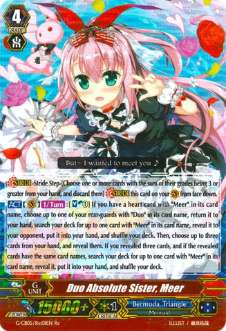 Duo Absolute Sister, Meer (G-CB05/Re:01EN) [Prismatic Divas]