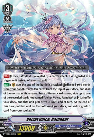 Velvet Voice, Raindear (V-EB15/010EN) [Twinkle Melody]