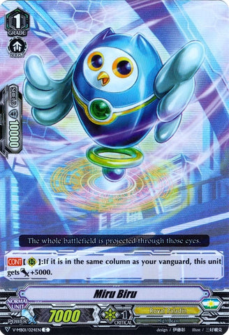 Miru Biru (Parallel Foil) (V-MB01/024EN) [PSYqualia Strife]