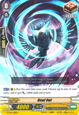 Howl Owl (G-TD10/018EN) [Ritual of Dragon Sorcery]
