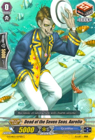 Dead of the Seven Seas, Aurelio (G-CHB03/057EN) [Rummy Labyrinth Under the Moonlight]