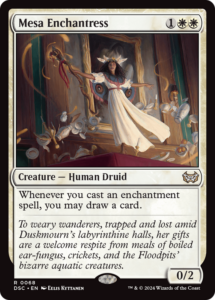 Mesa Enchantress [Duskmourn: House of Horror Commander]