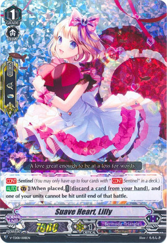 Suave Heart, Lilly (Parallel Foil) (V-TD08/008EN) [Schokolade Melody]