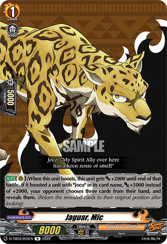 Jaguar, Mic (D-TB03/055EN) [Shaman King]