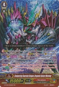 Conquering Supreme Dragon, Dragonic Kaiser Warning (G-FC02/004EN) [Fighter's Collection 2015 Winter]