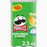 Pringles Sour Cream & Onion 2.5oz