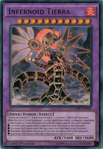 Infernoid Tierra [CORE-EN049] Ultra Rare