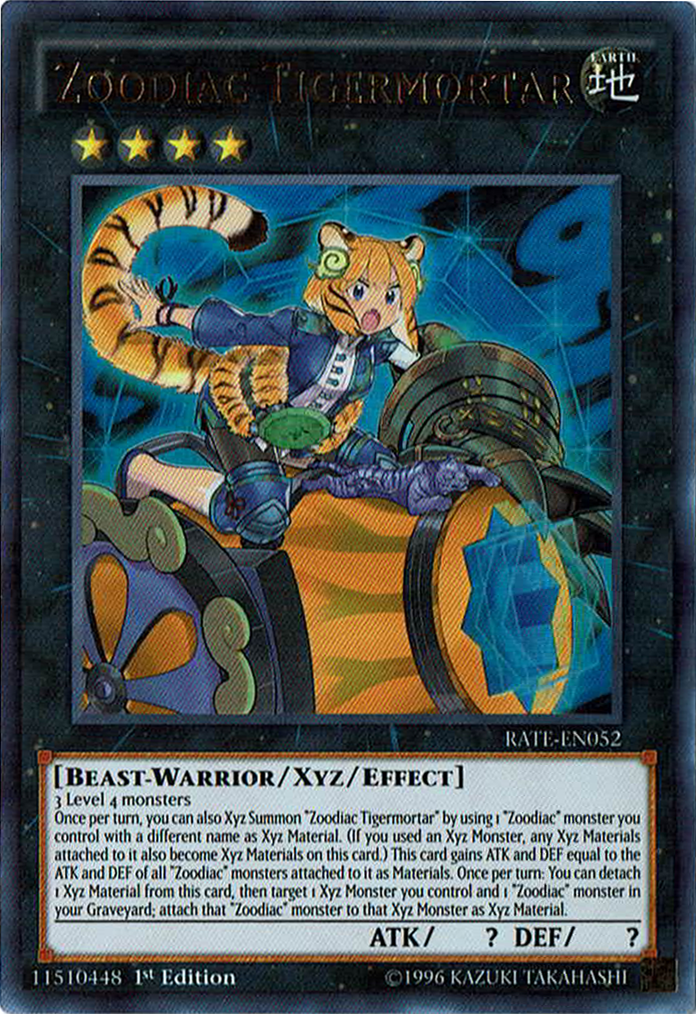 Zoodiac Tigermortar [RATE-EN052] Ultra Rare